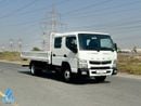 ميتسوبيشي فوسو كانتير 3.0L RWD Dual Cab Diesel Truck – Bare Chassis | White