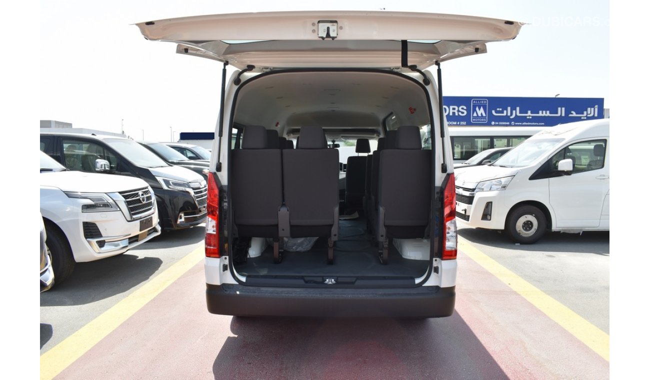 Toyota Hiace 2022 - HIGH ROOF 3.5L-GL, V6 - MT - 13STR - BLK BUMP (FOR EXPORT ONLY)