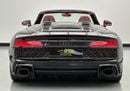 Audi R8 2022 Audi R8 Spyder V10 Performance, Carbon Kit, 1 Year Warranty Unlimited, Excellent Condition