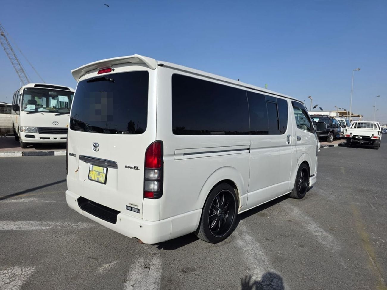 Toyota Hiace TOYOTA HIACE VAN RHD 2012 MODEL 2.0 L PETROL AUTOMATIC(PM58084)