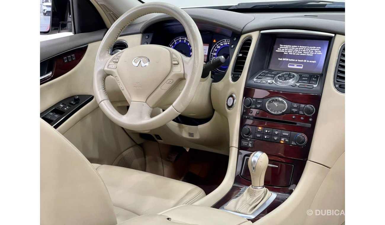 إنفينيتي QX50 Std 2014 Infiniti QX50, Warranty, Service History, GCC