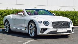 Bentley Continental GTC First Edition (Export). Local Registration + 10%
