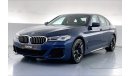 BMW 530i Luxury + M Sport Package | 1 year free warranty | 1.99% financing rate | Flood Free