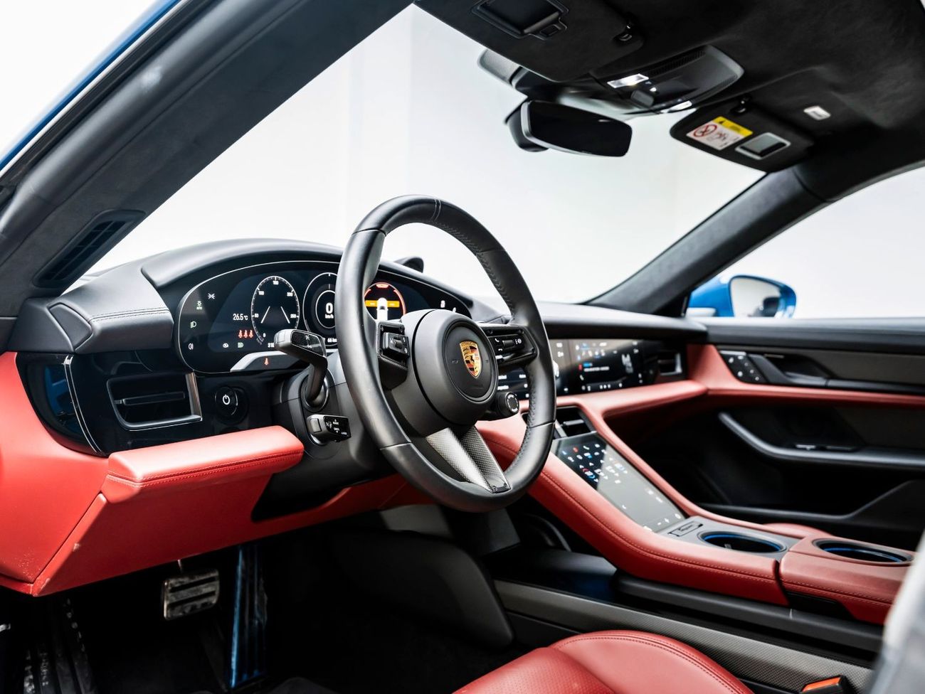 Porsche Taycan 2023 Porsche Taycan GTS, 2026 Porsche Warranty, Neptune Blue, Low KMs, GCC