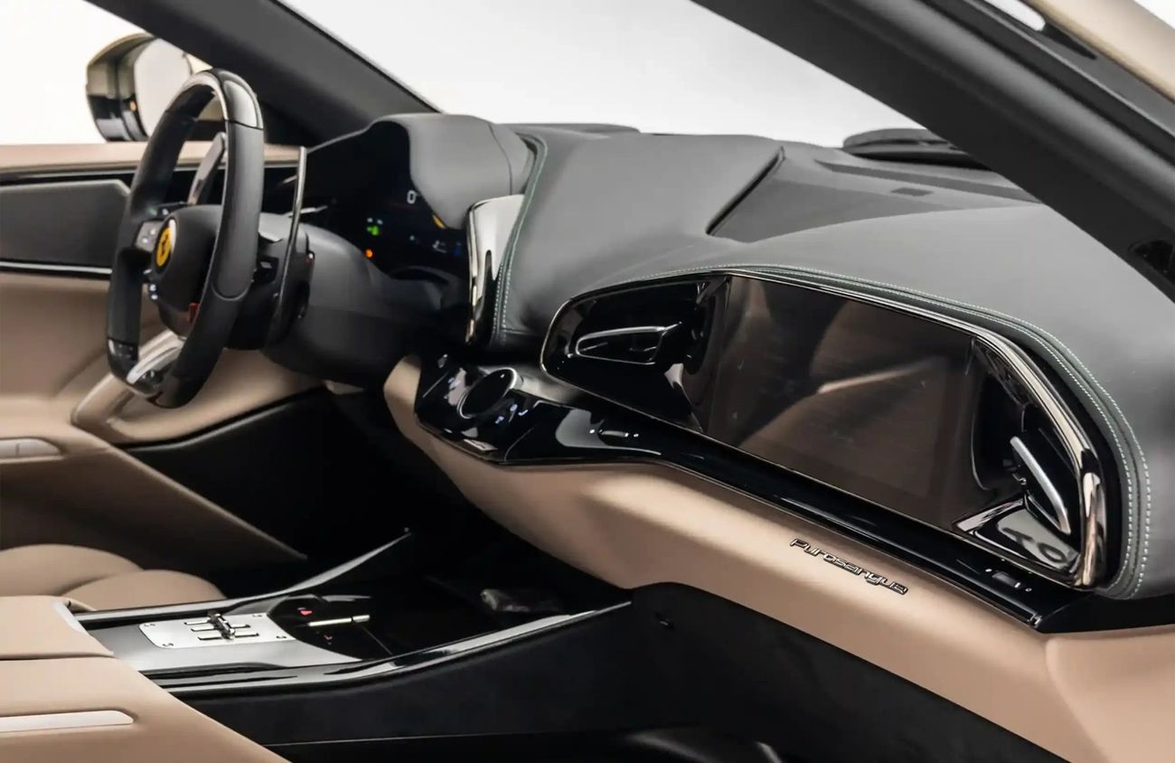 Ferrari Purosangue 6.5L V-12 Naturally Aspirated Engine