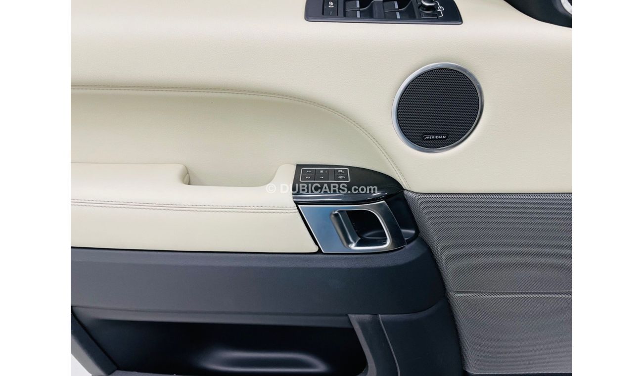 Land Rover Range Rover Sport GCC .. FSH .. Perfect Condition .. HSE .. Top Range .. V6 .