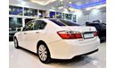 هوندا أكورد Amazing Honda Accord 2014 Model!! in White Color! GCC Specs