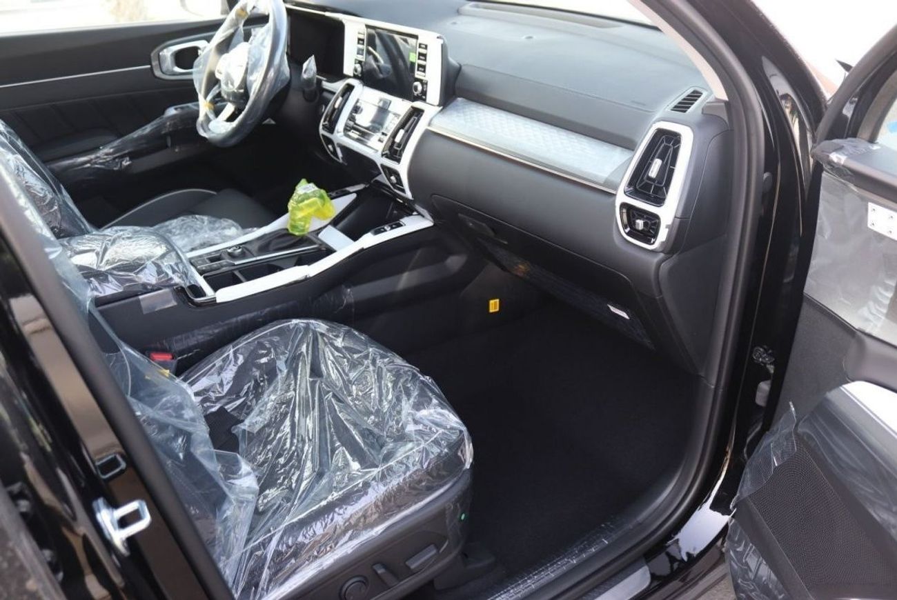 كيا سورينتو 2.5L, 360 CAMERA, MEMORY SEAT, ELECTRIC SEAT, SEAT HEATING, ELECTRIC BACK DOOR, 4WD , LEATHER SEATS,