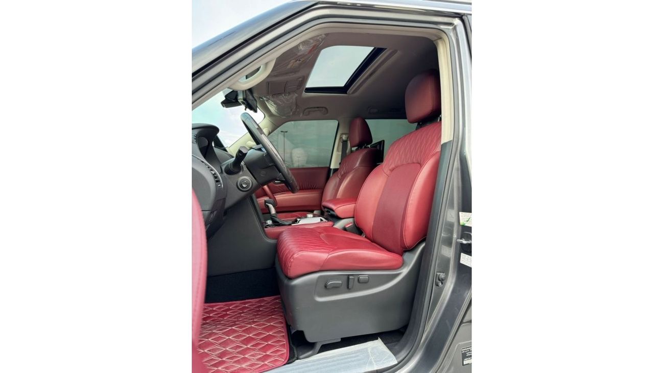 Nissan Patrol NISSAN PATROL PLATINUM V6 FULL OPTION ORIGINAL PAINT UNDER WARRANTY PERFECT CONDITION