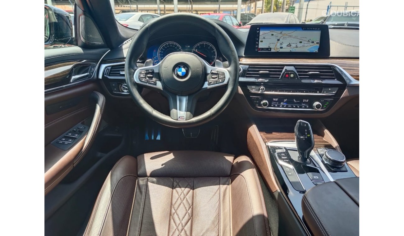 بي أم دبليو 530i i M Sport Master Class 5 years Warranty and Service May 2024 2018 GCC