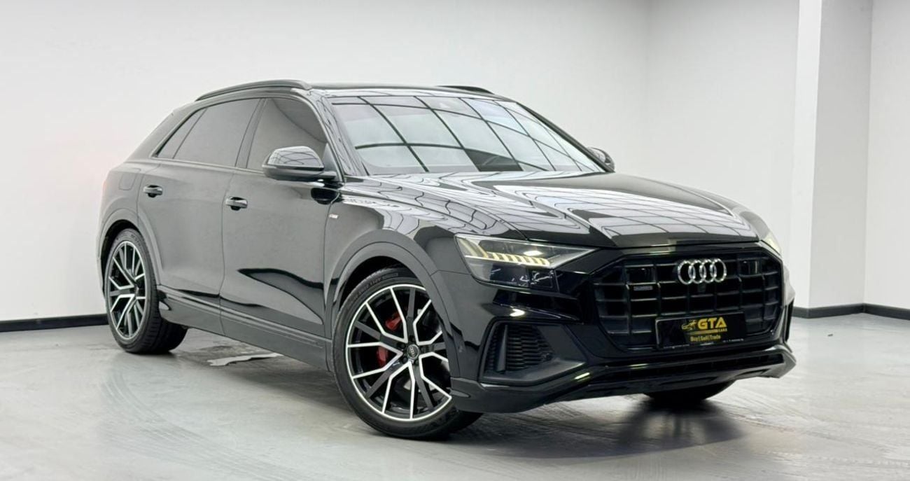 أودي Q8 55 TFSI S-LINE 2019 Audi Q8 55 TFSI quattro, Warranty, Service History, GCC.