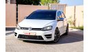 Volkswagen Golf Volkswagen Golf R 2016 GCC under Warranty with Flexible Down-Payment.