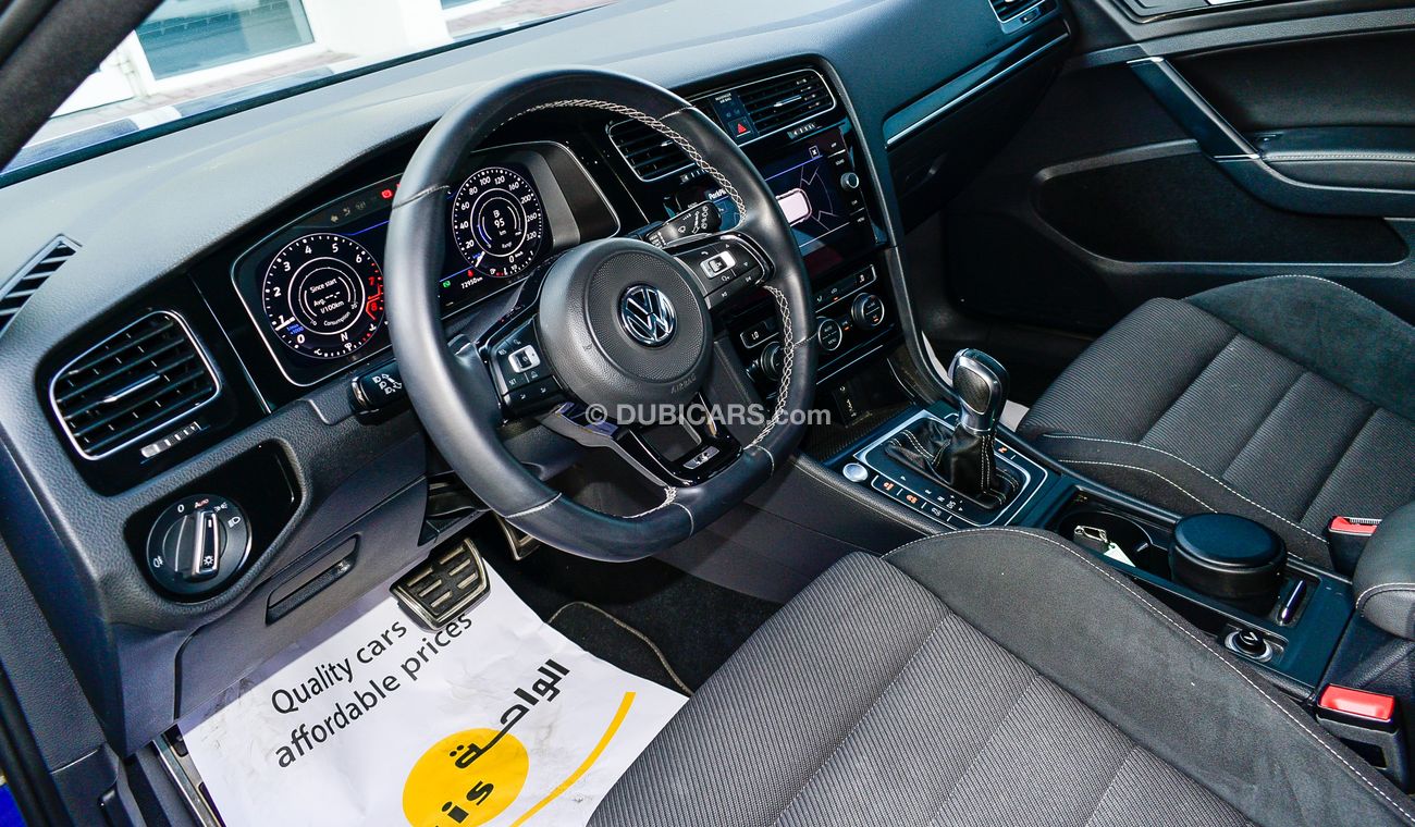 Volkswagen Golf R 2018 GCC Agency Warranty & Service history