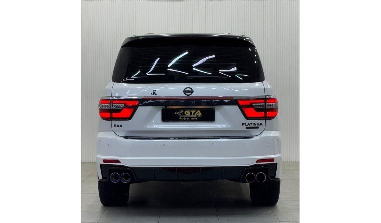 نيسان باترول LE Platinum 5.6L 2021 Nissan Patrol Platinum V8, Warranty, Nov 2025 Nissan Service Pack, Full Option