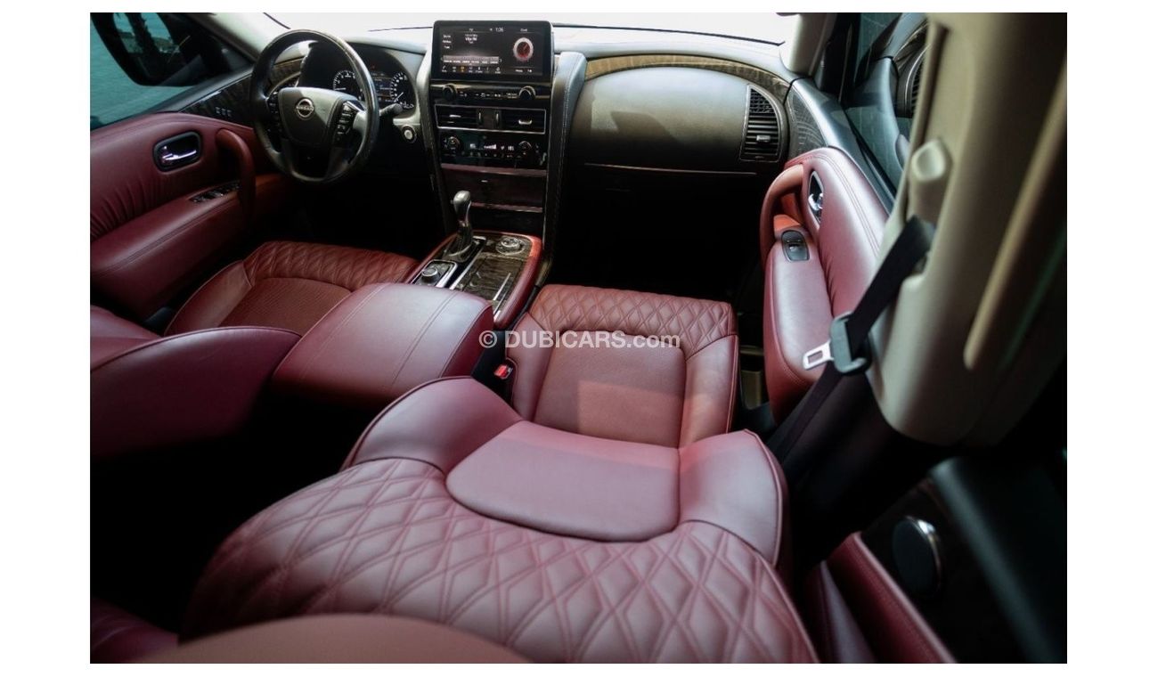 نيسان باترول Nissan Patrol Platinum 2024 GCC under Agency Warranty and Service Contract with Flexible Down-Paymen