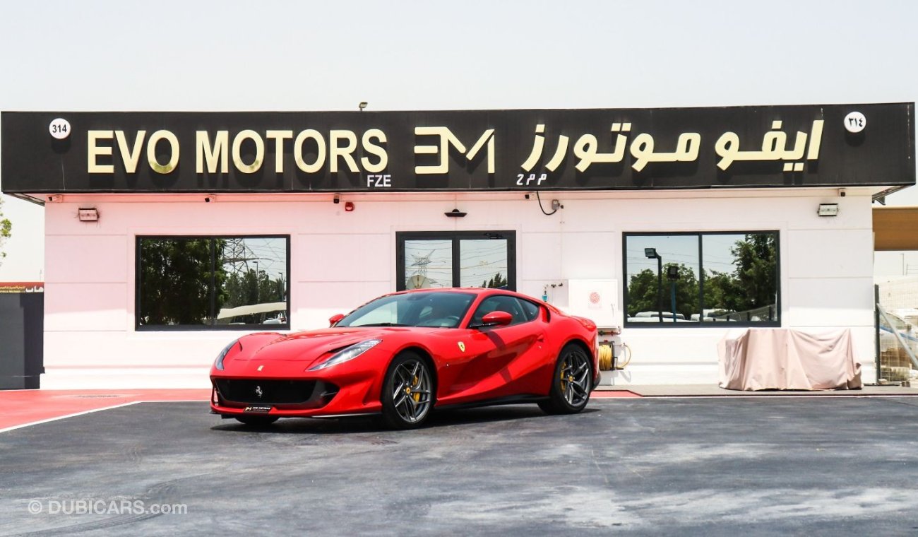 Ferrari 812 Superfast *High emotin low emission* Yellow brake callipers*Full electric seats