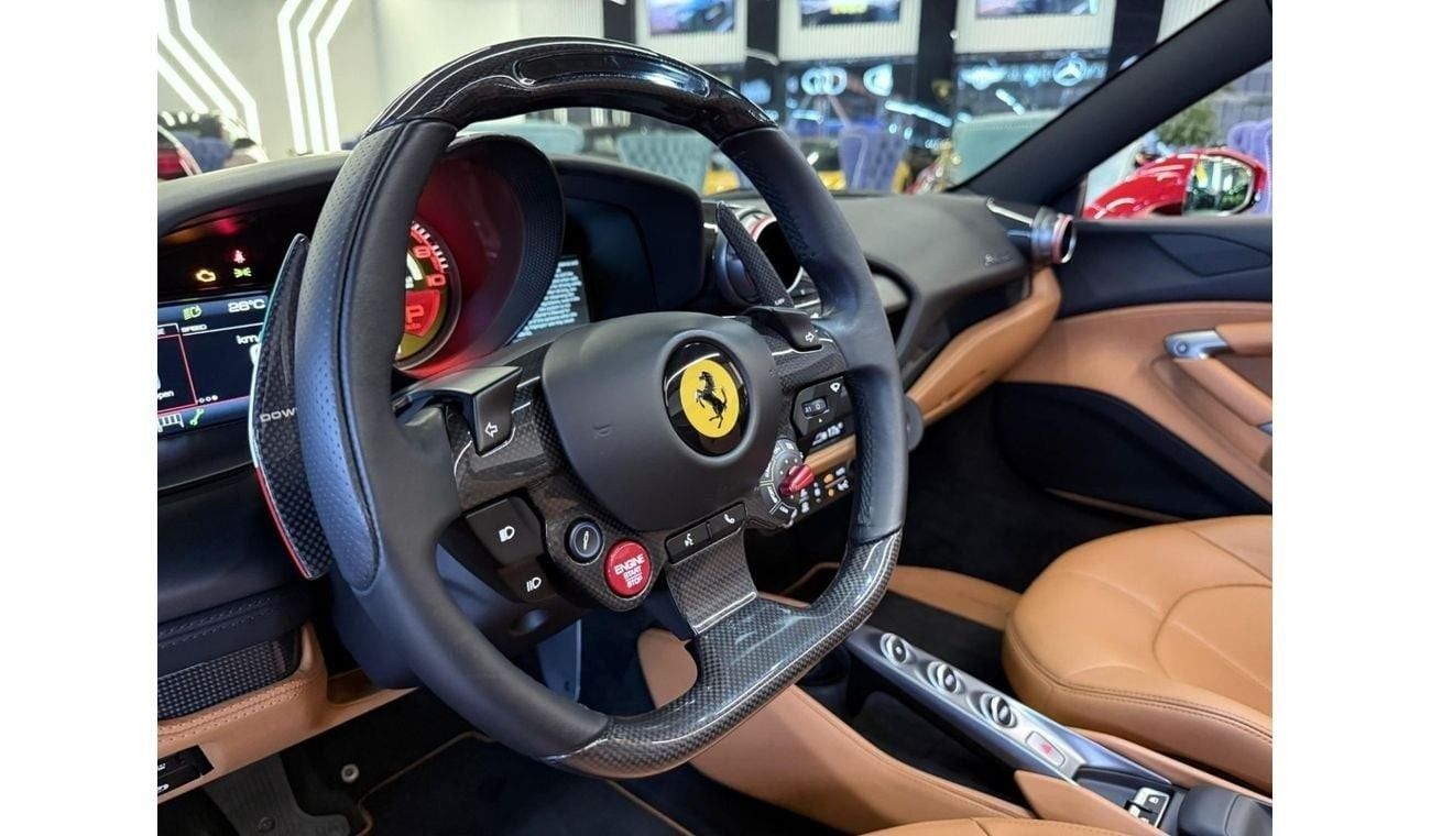 فيراري ف ٨ سبيدر 3.9T V8 2021 FERRARI F8 SPIDER NOVITEC /LOW MILEAGE /Mint Condition