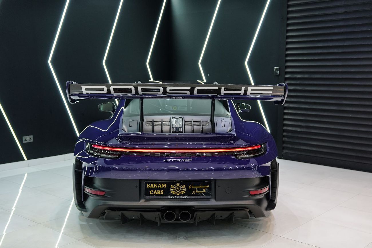 بورش 911 GT3 RS 4.0L (520 HP) Coupe Weissach Pack, Full Carbon, Ceramic Brakes, Dealer Warranty Till 23/02/20