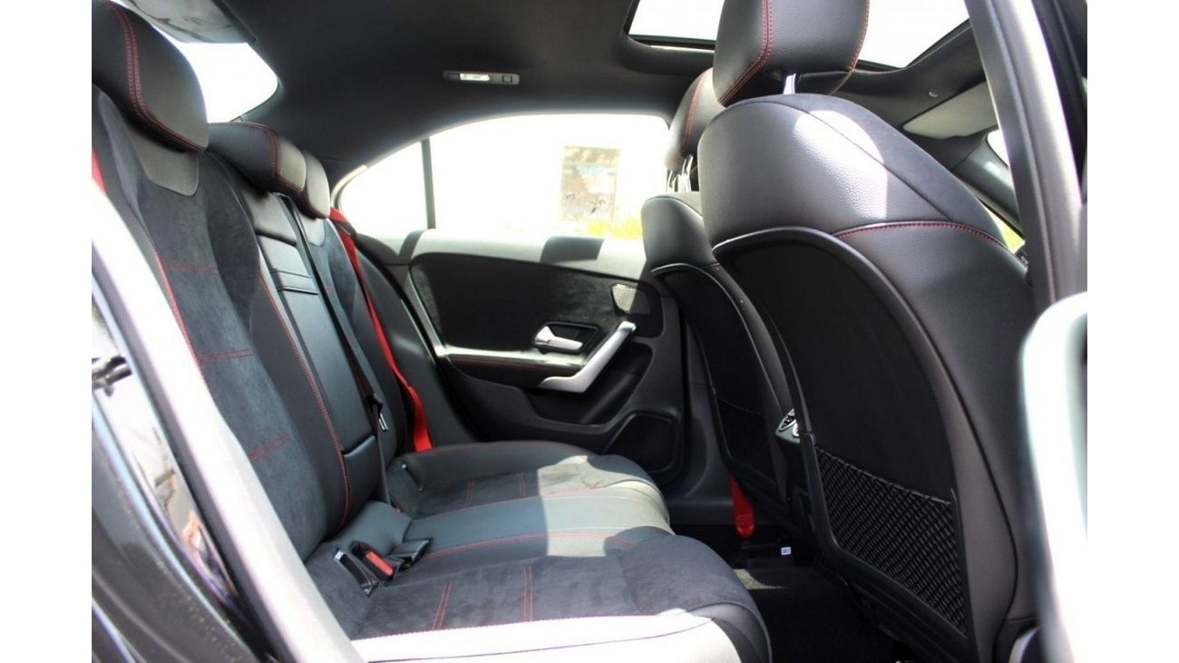 مرسيدس بنز A 35 AMG MERCEDES A35 AMG SPORT PREMIUM PLUS 2.0TC FULL OPTION 2023 GCC LOW MILEAGE WITH AGENCY WARRANTY IN B