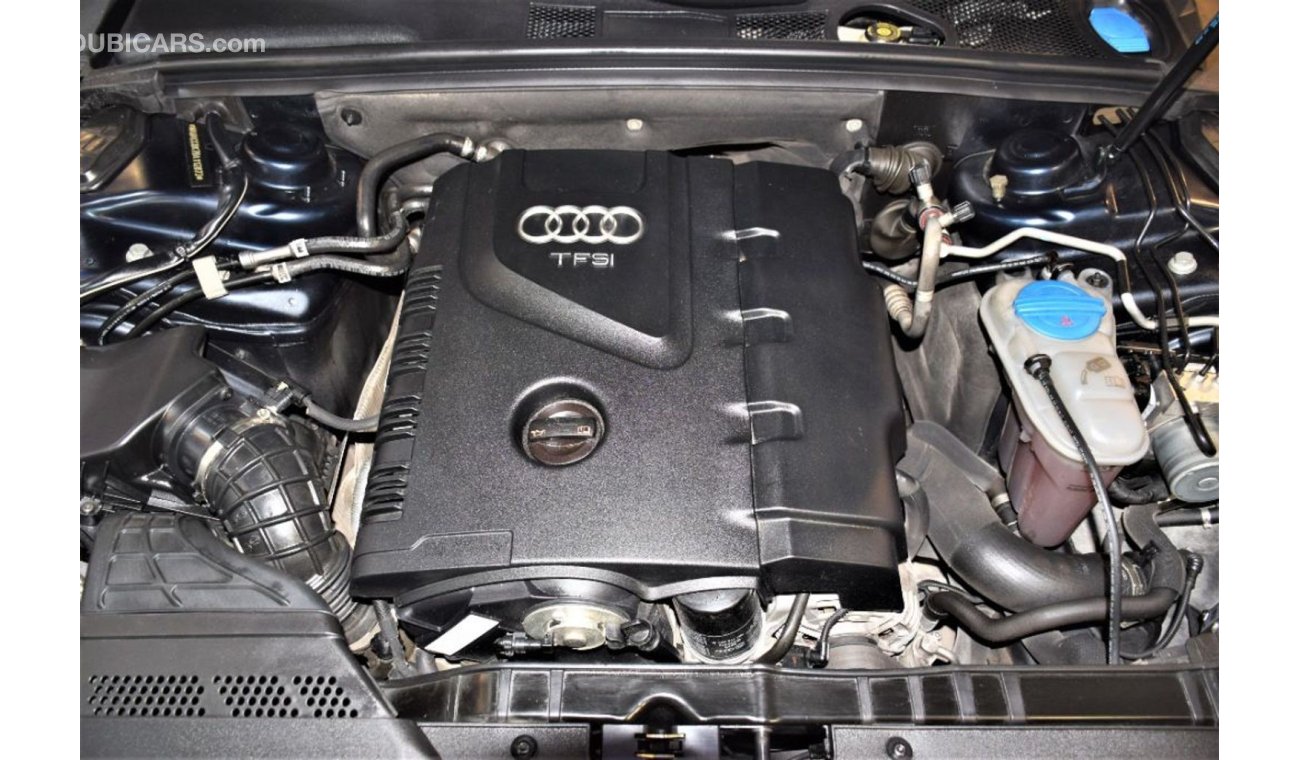 أودي A4 ORIGINAL PAINT ( صبغ وكاله ) Audi A4 1.8T 2011 Model!! in Dark Blue Color! GCC Specs