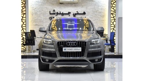 Audi Q7 EXCELLENT DEAL for our Audi Q7 SuperCharged ( 2014 Model ) in Grey Color GCC Specs