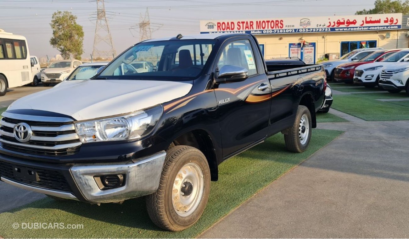 تويوتا هيلوكس 2.7L - 4X4 - PTR - 2019 - 0KM NEW CAR - GCC - M/T