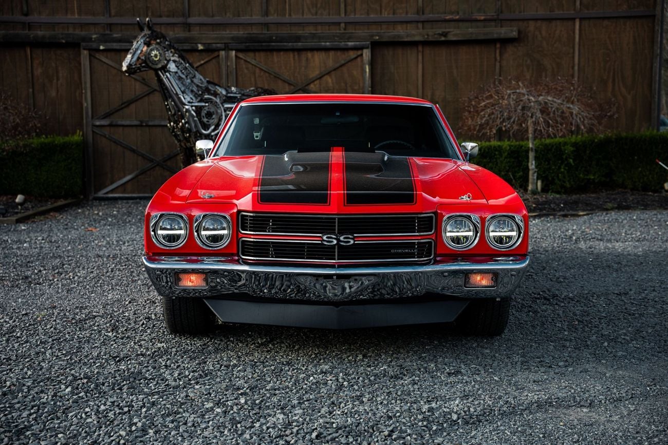 Chevrolet Chevelle Chevy Big Block V8, Ridetech Suspension Pro Touring Restomod