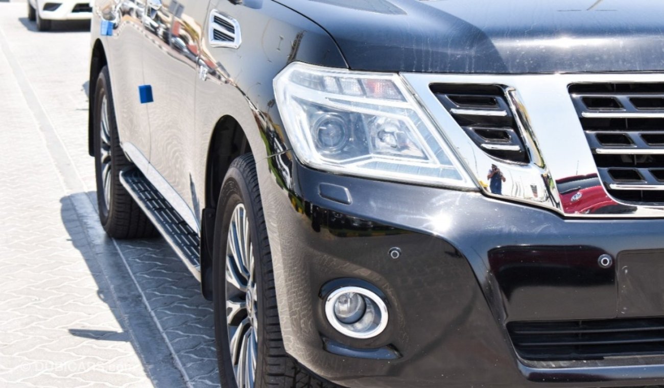 Nissan Patrol LE platinum gcc top opition full service history