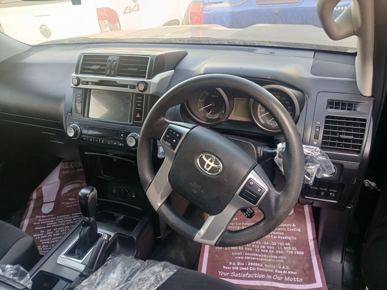 Toyota Prado Toyota prado 2014Model 3.0L v4 Diesel Engine Colour Black Transmission Automatic Interior.Black push