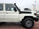 تويوتا لاند كروزر 70 Toyota Land Cruiser 76 4.2l M/T Diesel 4WD Whitout Def Lock , Fog light White Color 2025 Model