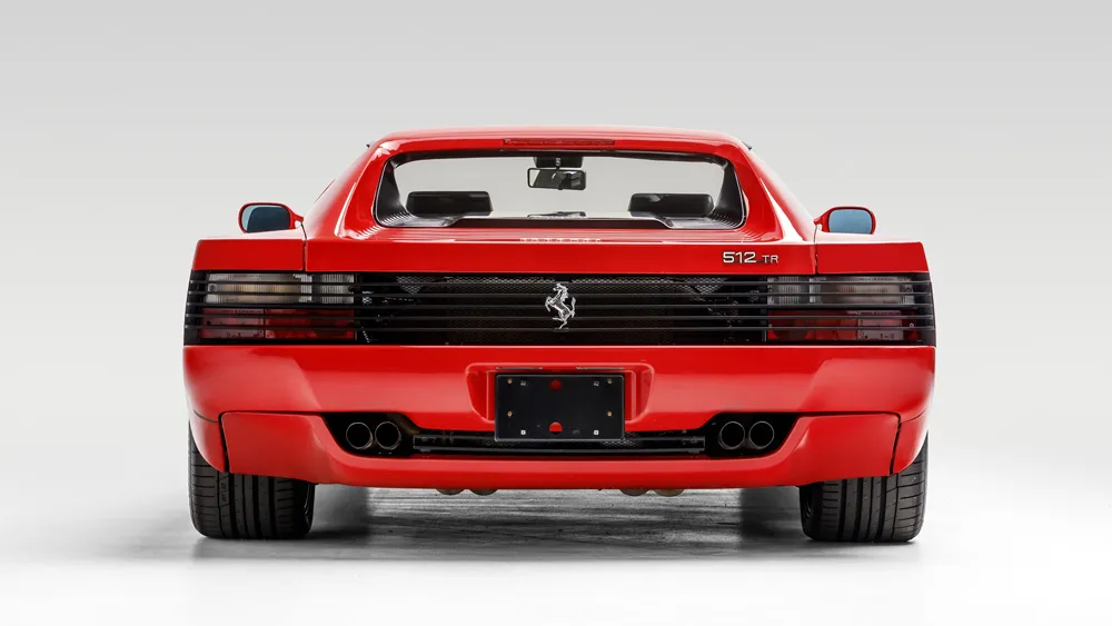Ferrari Testarossa exterior - Rear 