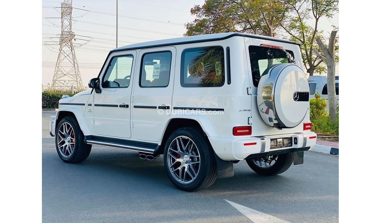Mercedes-Benz G 63 AMG Polar White