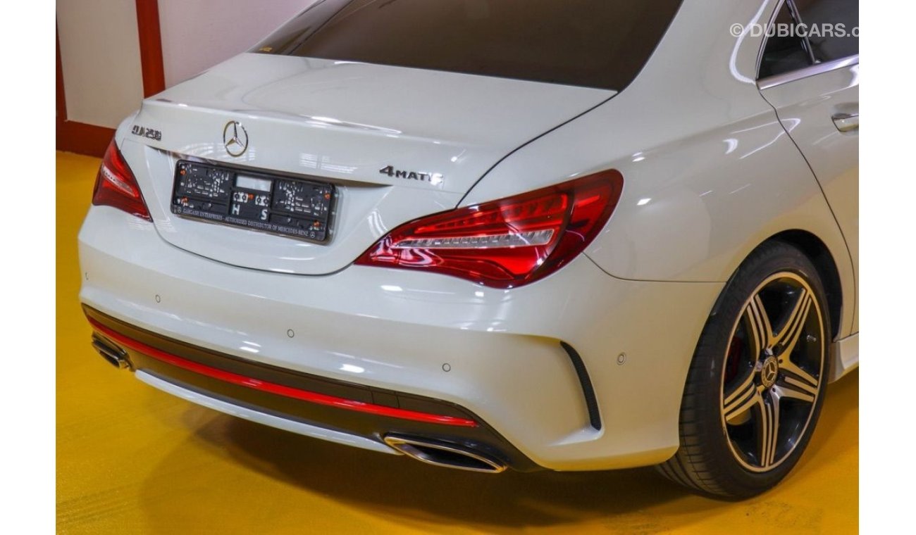 Mercedes-Benz CLA 250 RESERVED ||| Mercedes Benz CLA 250 AMG 2018 GCC under Warranty with Flexible Down-Payment.