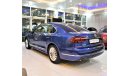 Volkswagen Passat AED 1,155 Per Month / 0% D.P | Volkswagen Passat 2017 Model!! in Blue Color! GCC Specs