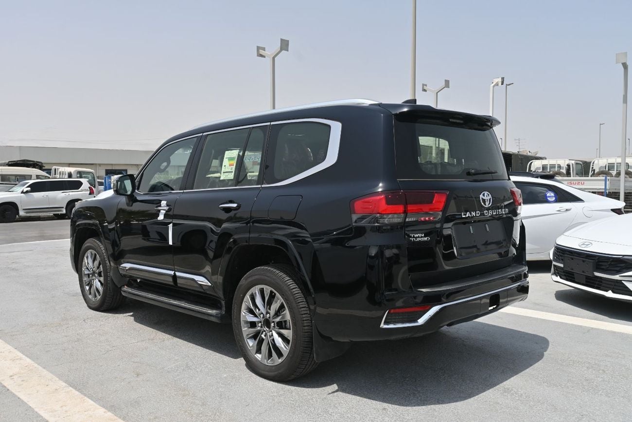 تويوتا لاند كروزر VX 3.5L TwinTurbo V6, 4WD Black inside Black