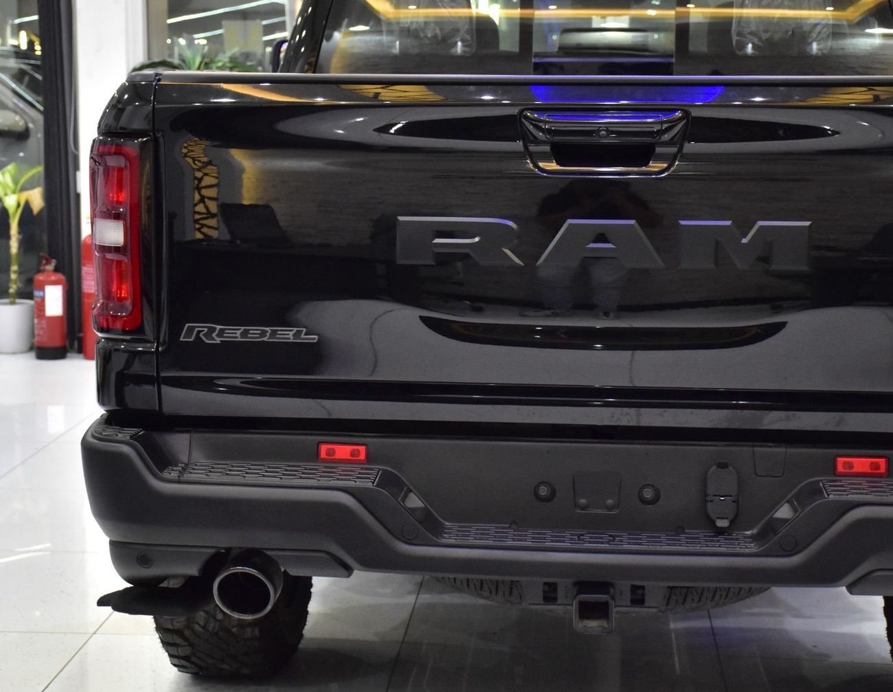 رام 1500 EXCELLENT DEAL for our Dodge Ram Rebel 4x4 ( 2025 Model ) in Black Color GCC Specs