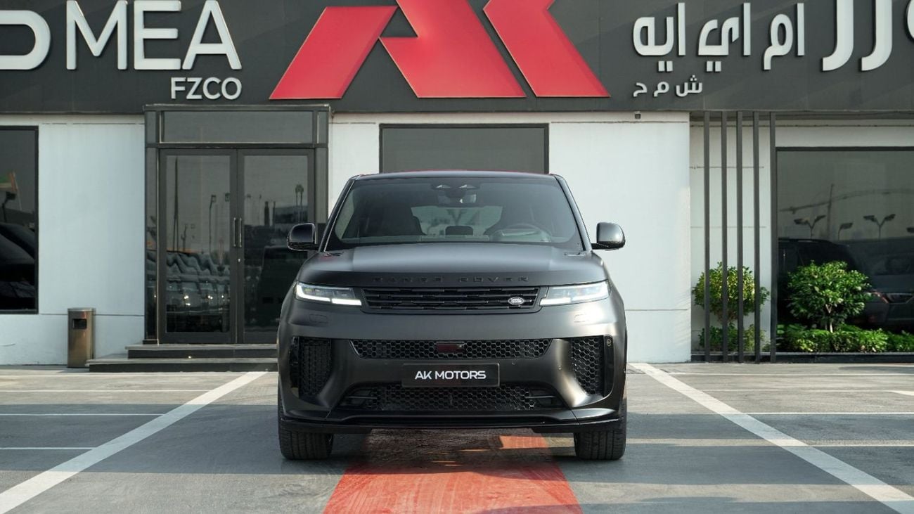 Land Rover Range Rover Sport Obsidian Black in Satin Finish-Black 2027MY Export Only