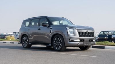 Nissan Patrol LE PLATINUM CITY 2026 Nissan Patrol LE Platinum 3.5L AT Petrol TT (Grey-Red) (Export Only)