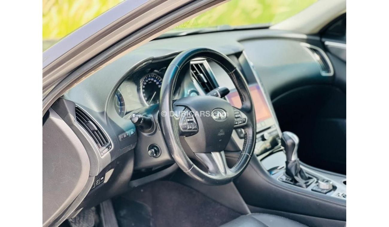 Infiniti Q50 Turbo Turbo || GCC || 0% DP || Well Maintained