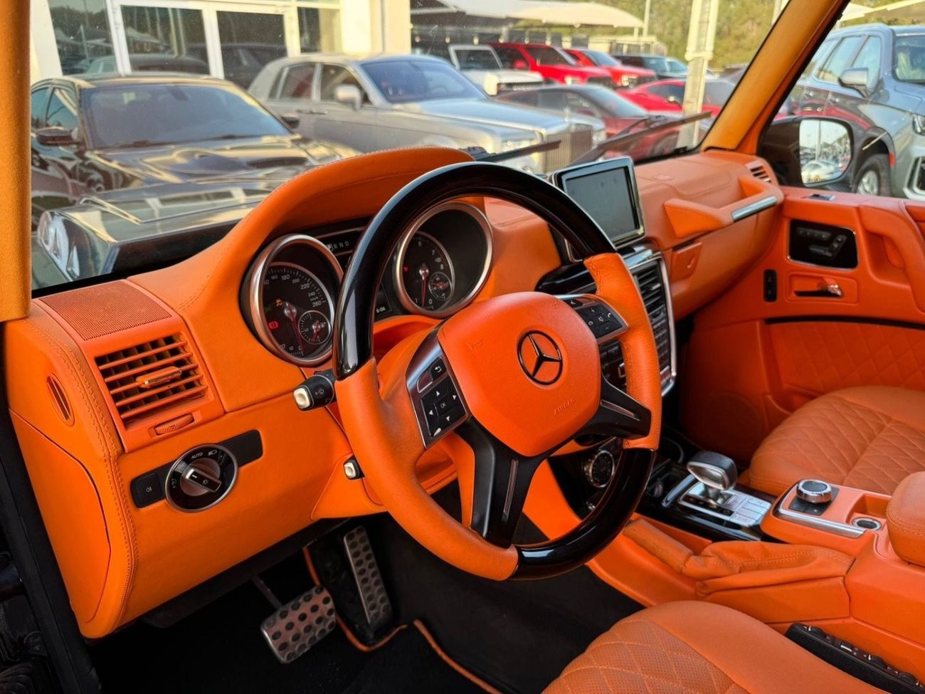 Mercedes-Benz G 500 4X4 MERCEDES BENZ AMG G500 GCC 2016 Bodykit BRABUS 2020 FULL CARBON FIBER