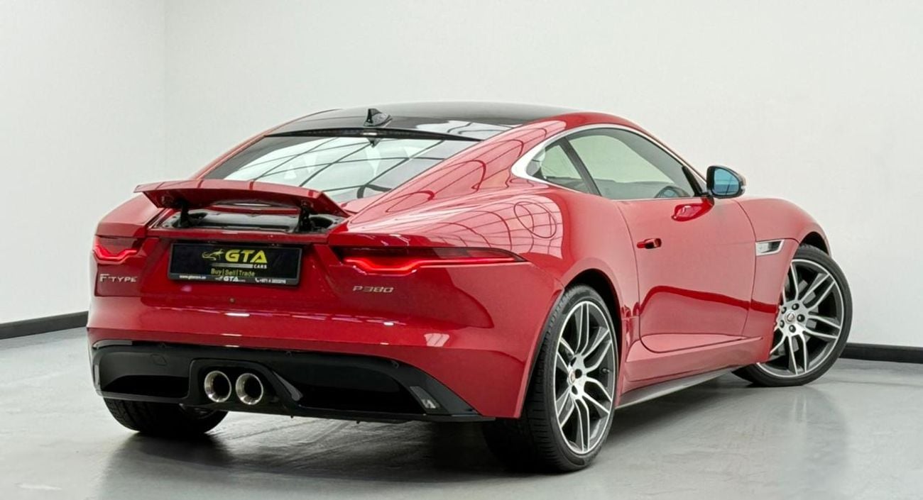 Jaguar F Type R-Dynamic 3.0L (380 HP) Coupe 2021 Jaguar F-Type P380 R-Dynamic, 2026 Jaguar Warranty + Service Pack