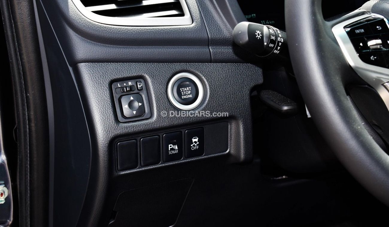 Mitsubishi Montero Montero Sport 2021 3.0L E72+ | GCC specs 4x4 (Sunroof/Heating Seats) | Brown/Black Leather Interior