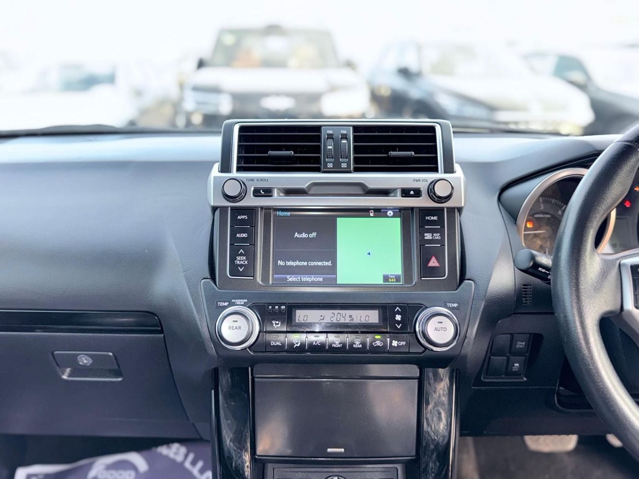 Toyota Prado Toyota prado 2016 upgrade 2023 2.8L v4 Diesel Engine Colour Grey push start Transmission Automatic I