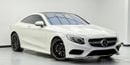 مرسيدس بنز S 550 كوبيه 2017 Mercedes-Benz S 550 ,Service History ,Excellent Condition ,Japanese Spec