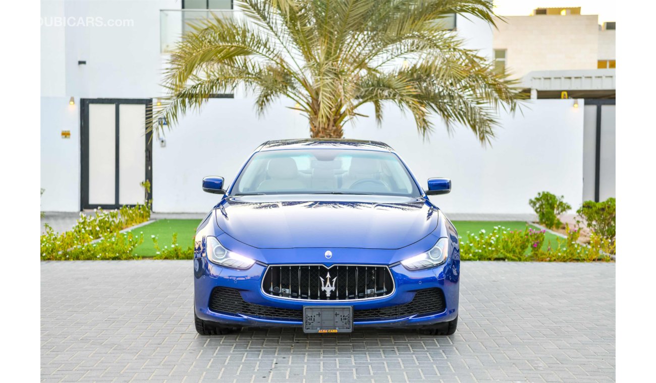 Maserati Ghibli Full Service History - AED 2,135 Per Month! - 0 % DP