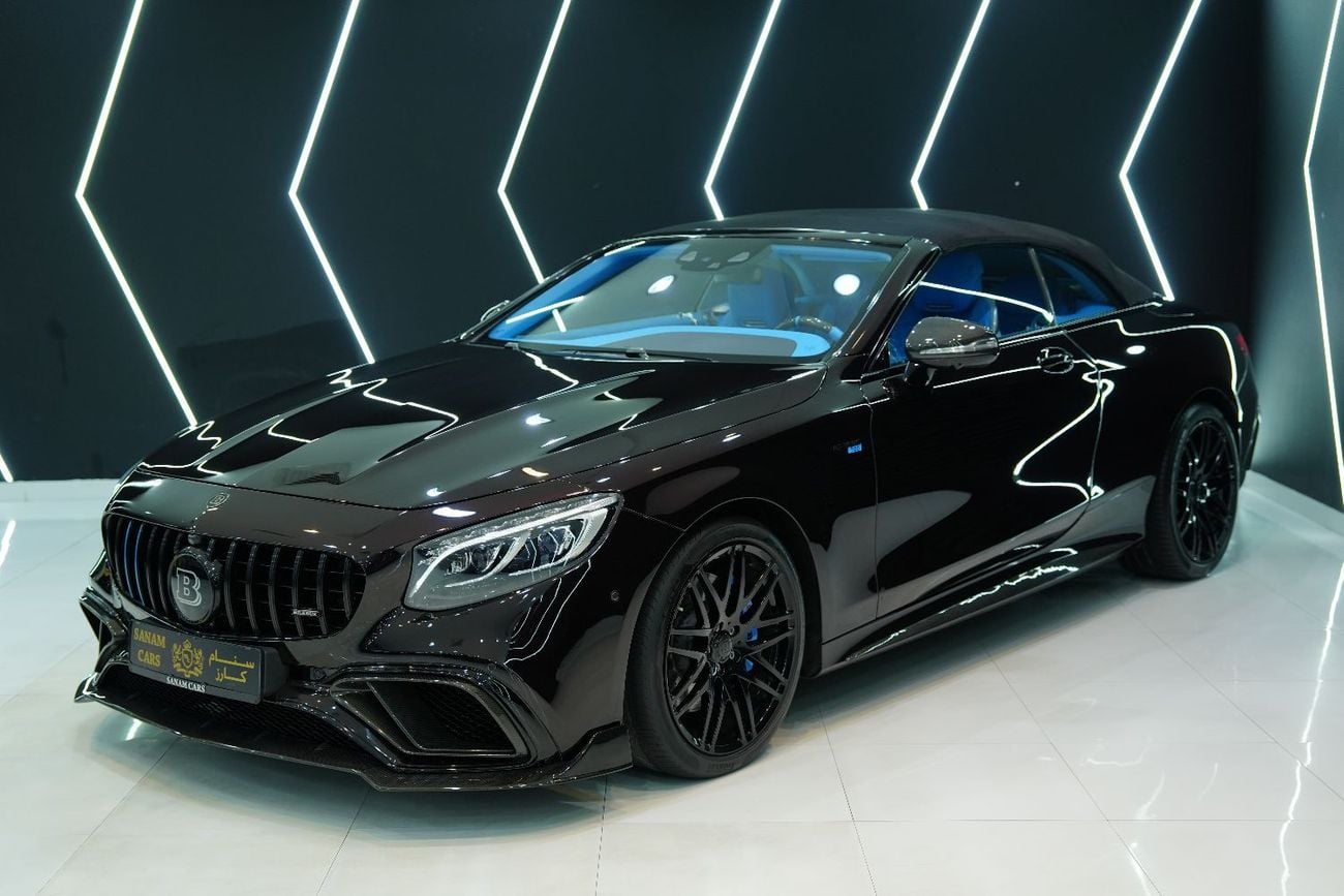 مرسيدس بنز S 500 Cabriolet, Special Edition, BRABUS KIT, Very Low KM, GCC Specs!!