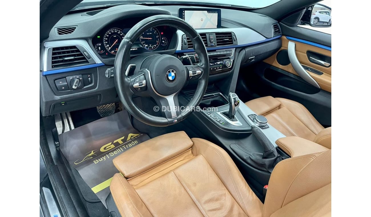 بي أم دبليو 430i 2018 BMW 430i Gran Coupe, 01/2024 Agency Warranty + Service Contract, GCC