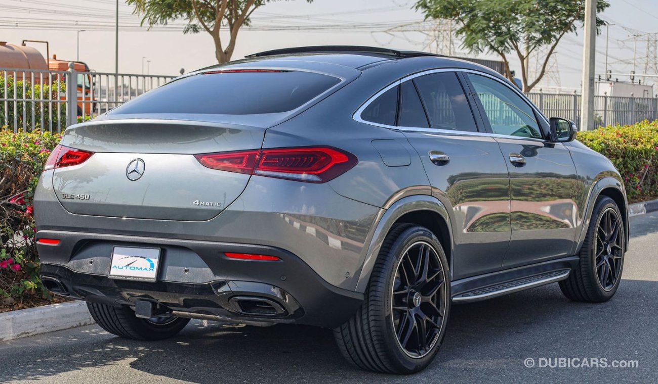 Mercedes-Benz GLE 450 AMG Coupe , 4Matic , GCC , 2022 , 0Km , With 3 Yrs or 100K Km WNTY