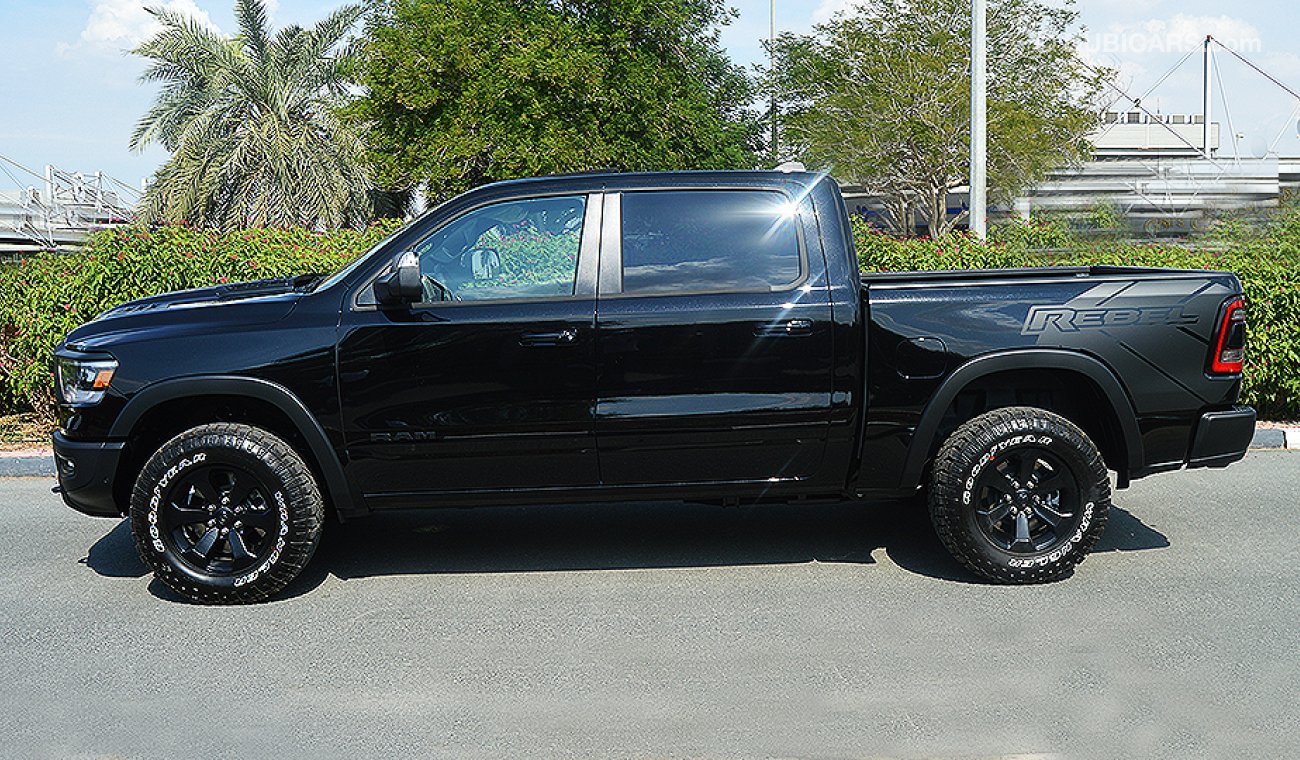 RAM 1500 2020 REBEL 4X4, 5.7L-V8 GCC, 0km with 3 Years or 100,000km Warranty