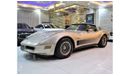 شيفروليه كورفت CLASSIC SPORTS CAR! Chevrolet Corvette C3 ( 1982 SPECIAL COLLECTOR EDITION ) ONLY 6,759 UNITS MADE!